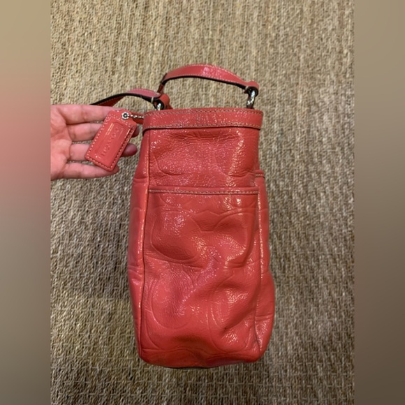 Coach Pink Hand Bag Coach Pink Hang Tag - Picture 4 of 11